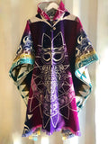 Poncho Owl Autumn Purple