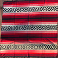 Alpaca Blanket Chakana Red