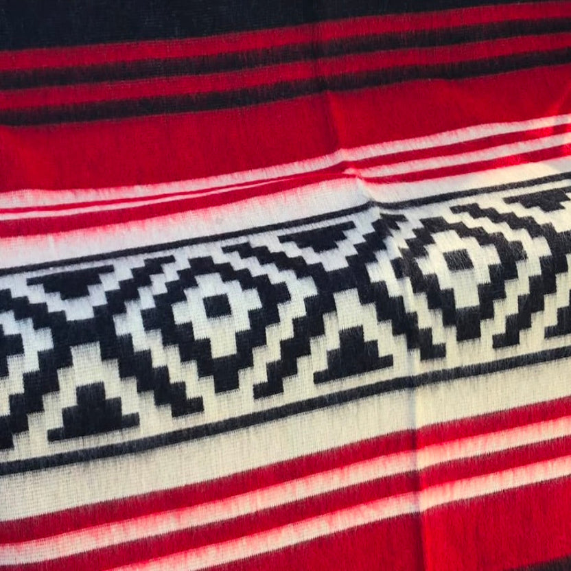 Alpaca Blanket Chakana Red